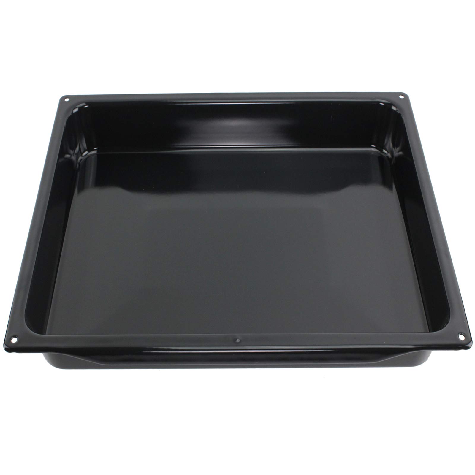 SPARES2GO Universal-Ofen-Herd-Grill-Pfanne mit verstellbarem und ausziehbarem Regal, Backblech, Bräter Large Roasting Tray