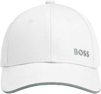 Casquette BOSS Enfant - Noir - Taille Unique - 6 Panneaux - Coton Sergé - Logo Brodé - Boucle Réglable