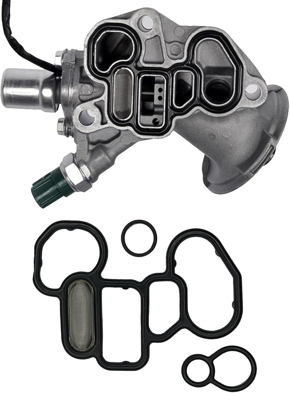 Head Gasket Oil Filter Adapter Gasket Kit for Honda Pilot 3.5, Replacement 15825-P8A-A01 36172-P8A-A01 91319-PR3-000 Oil Filter Housing Gasket Compatible with Honda Accord Pilot Odyssey Acura CL
