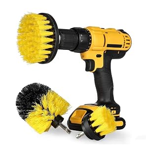 3 Pack Drill Brush Power Scrubber Cleaning Brush Set All Purpose Drill Scrub Brushes Kit for Grout Floor