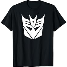 Transformers White Decepticon Sigil T-Shirt