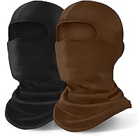 Vista 15 de YESLIFE Pasamontañas de esquí para hombres y mujeres, máscara facial de invierno, Shiesty para esquí, snowboard y motocicleta