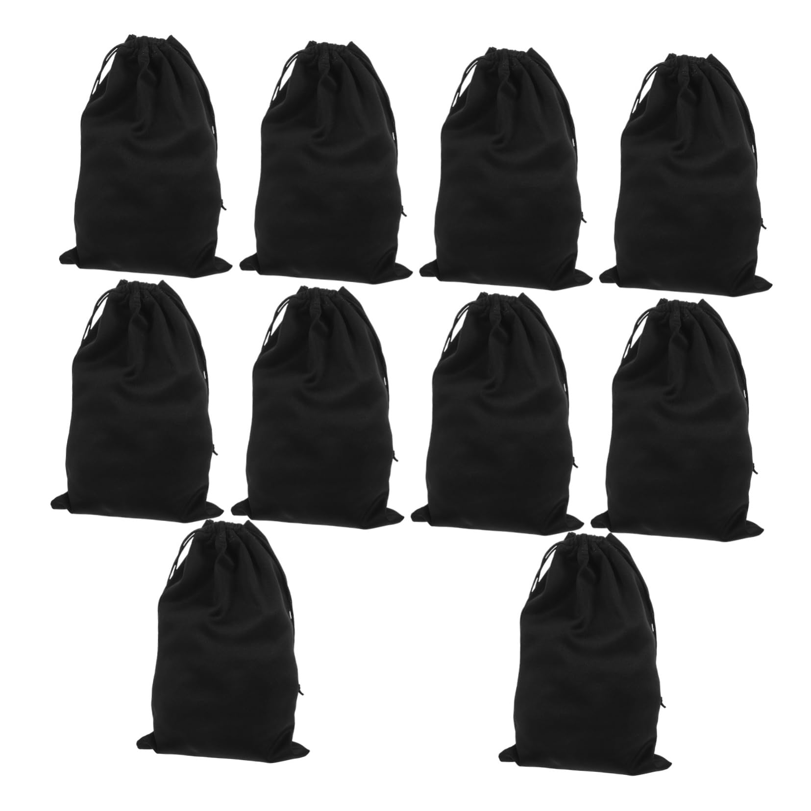 HEMOTON 10pièces Pochette De Rangement pour Lunettes De Ski Flanellette Douce Protection Légère Et Polyvalente pour Masques Lentilles Et Accessoires pour Voyage Et Rangement Sûr