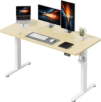Electric Standing Desk 140 x 60cm Height Adjustable Desk, Splice Board