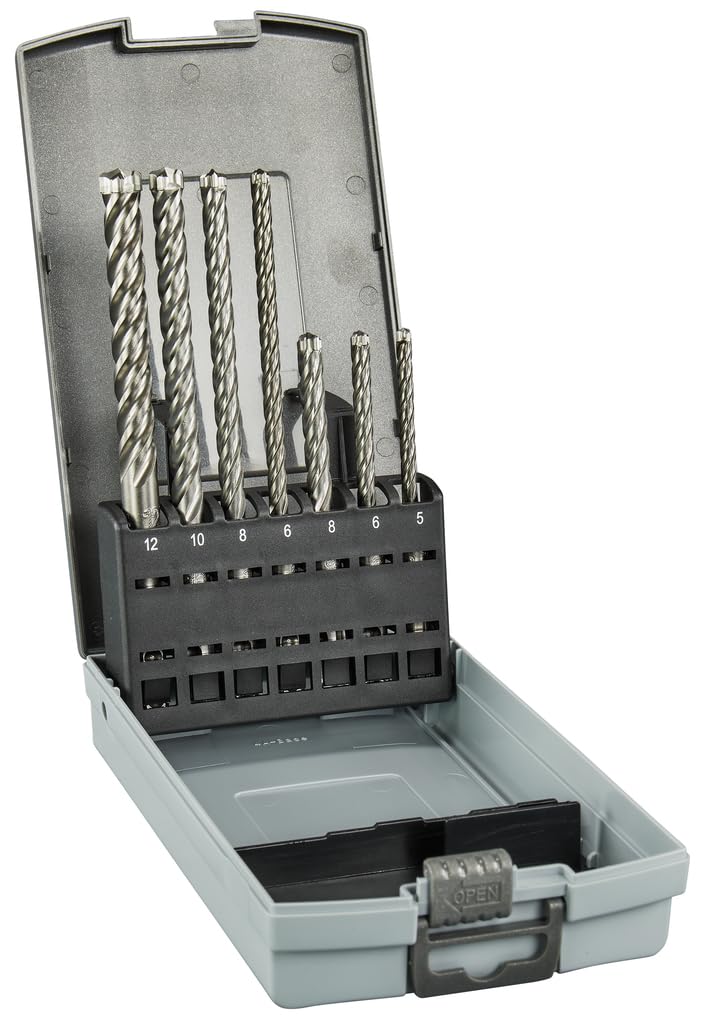Makita E-14928 P4S zestaw wierteł do betonu SDS+ 115 mm + 165 mm - 7-częściowy