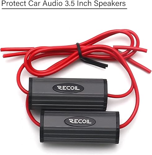 Miniatura 6 de RECOIL Bloques de graves BB-65 diseñados para proteger el audio del automóvil altavoces de 6.5 pulgadas, elimina frecuencias de 0 a 600 Hz a 4
