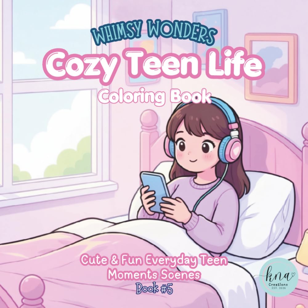 Whimsy Wonders Cozy Teen Life: Cute & Fun Everyday Teen Moments Scenes