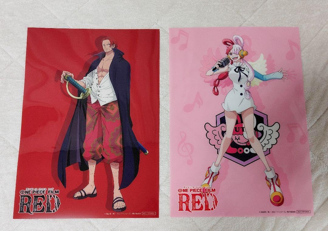 ONE PIECE　クリアポスター Amazon.co.jp: ONE PIECE FILM RED A3クリアポスター ワンピース