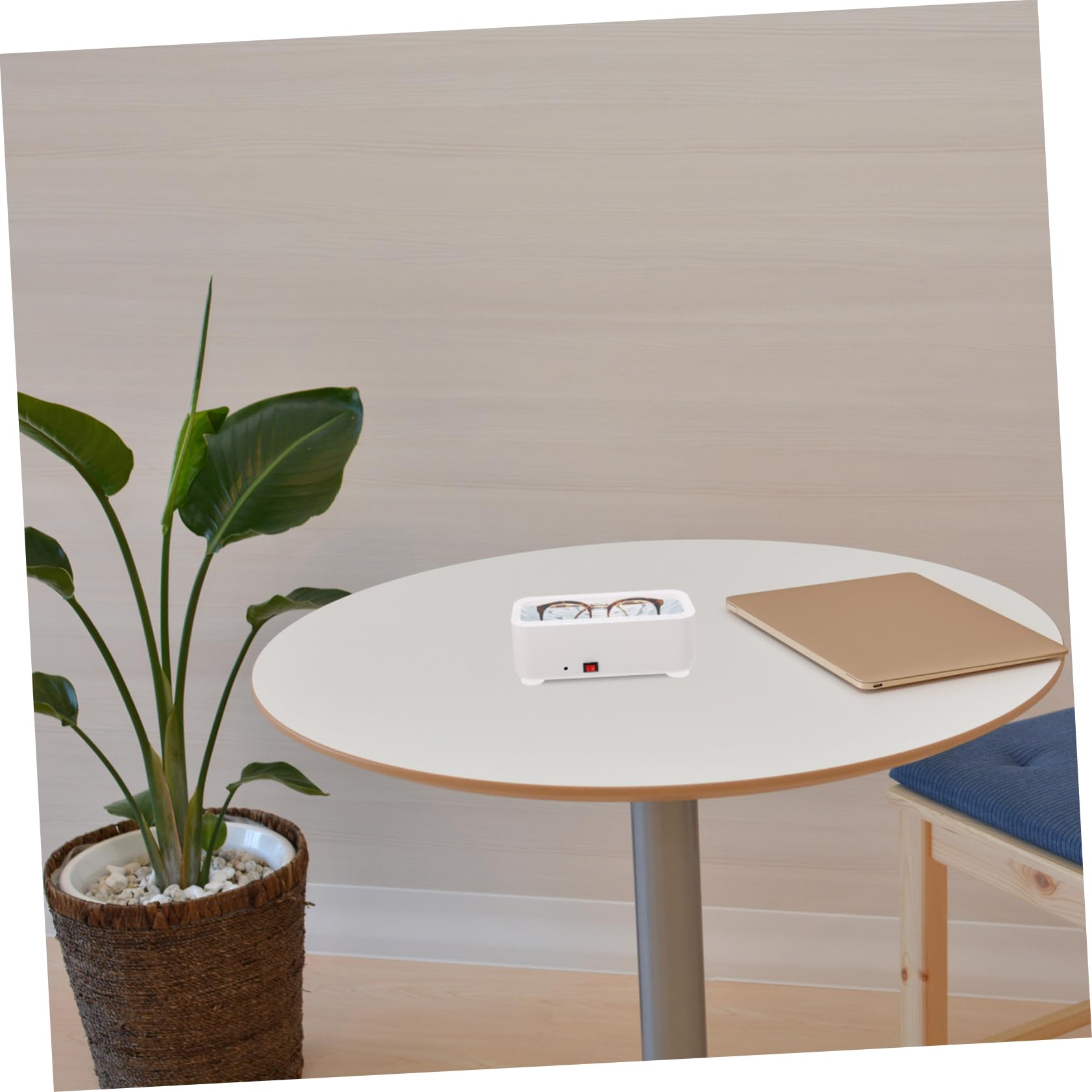 NAMOARLY Hand- Cleaning Machine for Glasses Jewelry Silver Ultrasonic Jewelry Cleaner Machine