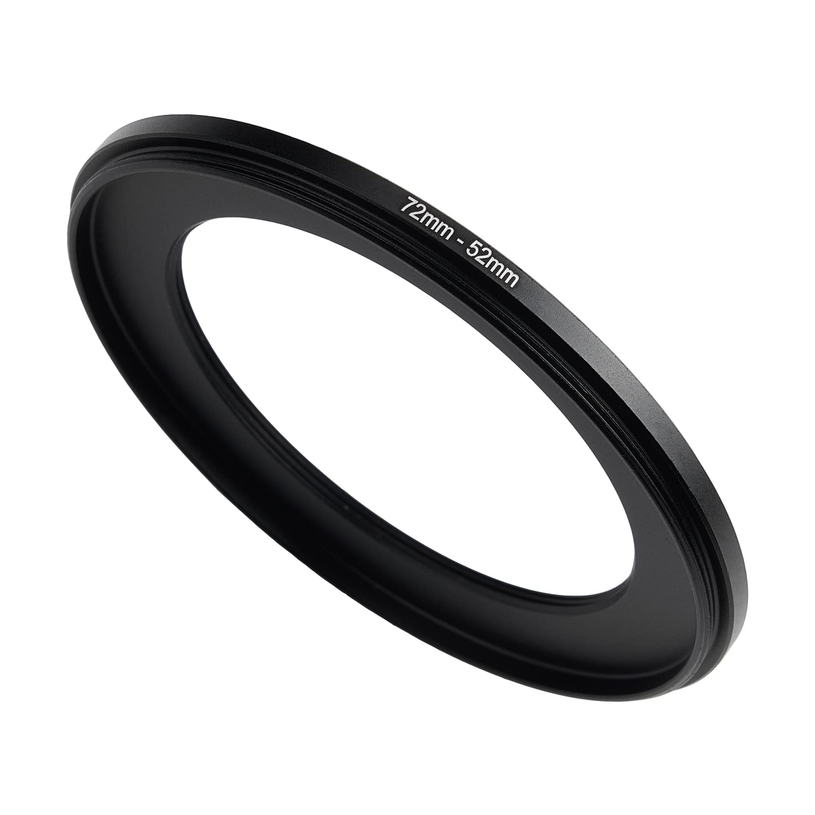 77mm to 52mm Step Down Ring Filter Adapter Applicable to All Brands of UV ND CPL Filter (77mm-52mm)