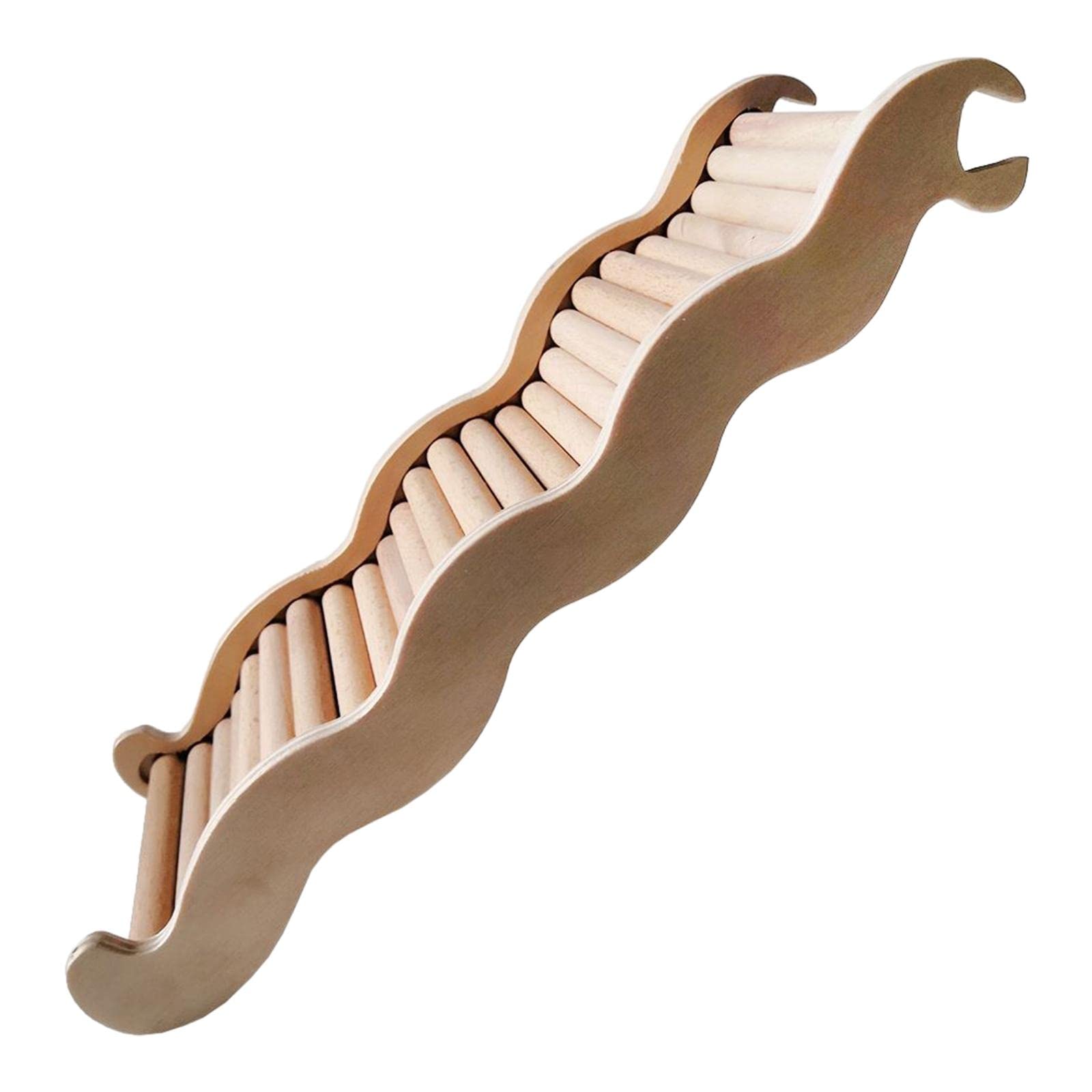 atorse ATORSE™ Hamster Stairs Cage Accessories Wood Gift for Cockatoo Lovebird Finches|Pet Supplies|Small Animal Supplies|Exercise & Toys-picture-11