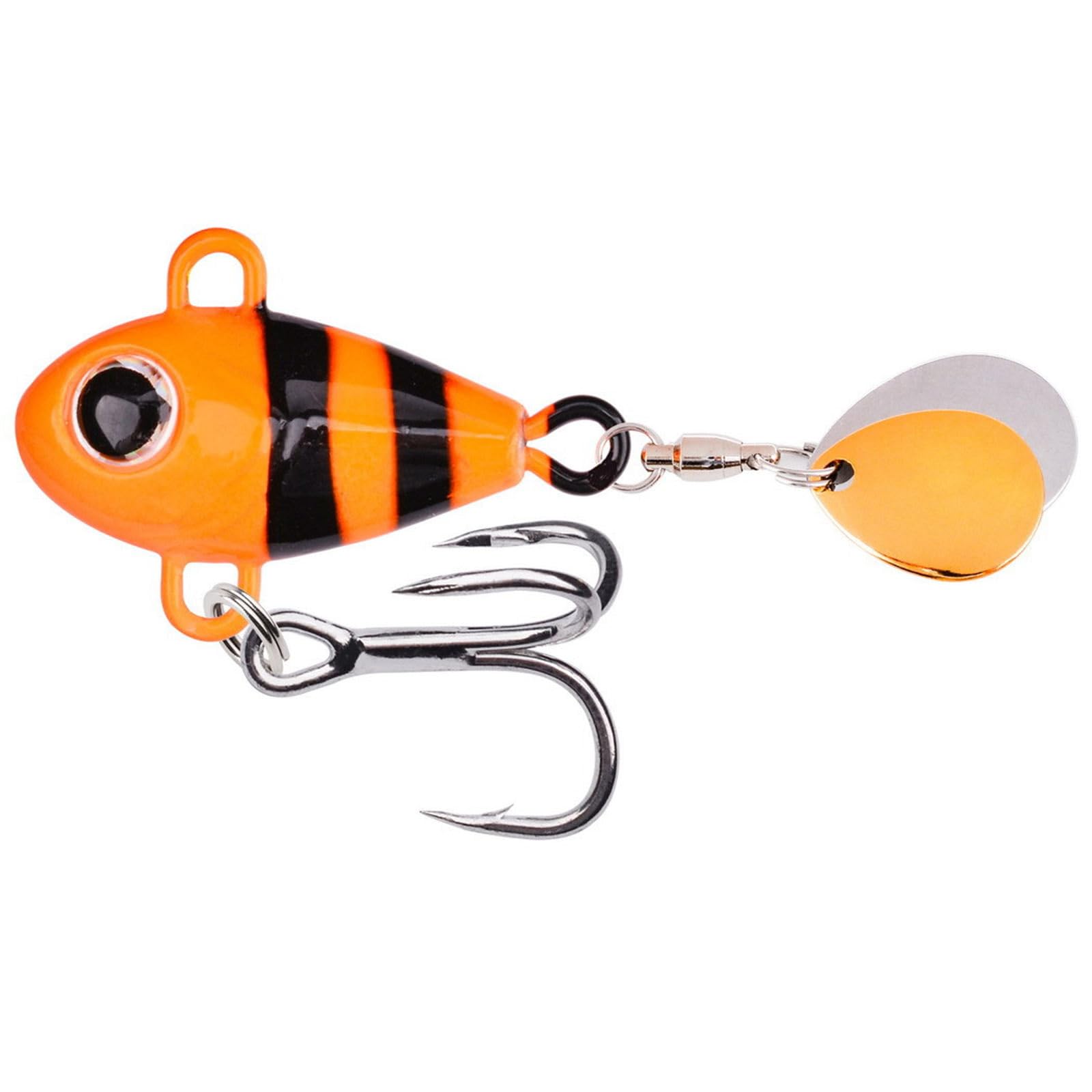 Buxuaaaa Artificial Hard Baits Sequins Tackle Crankbait Vibrations Spinner Sinking Baits Enhances Fish Attracting Swimming Fishing Lures