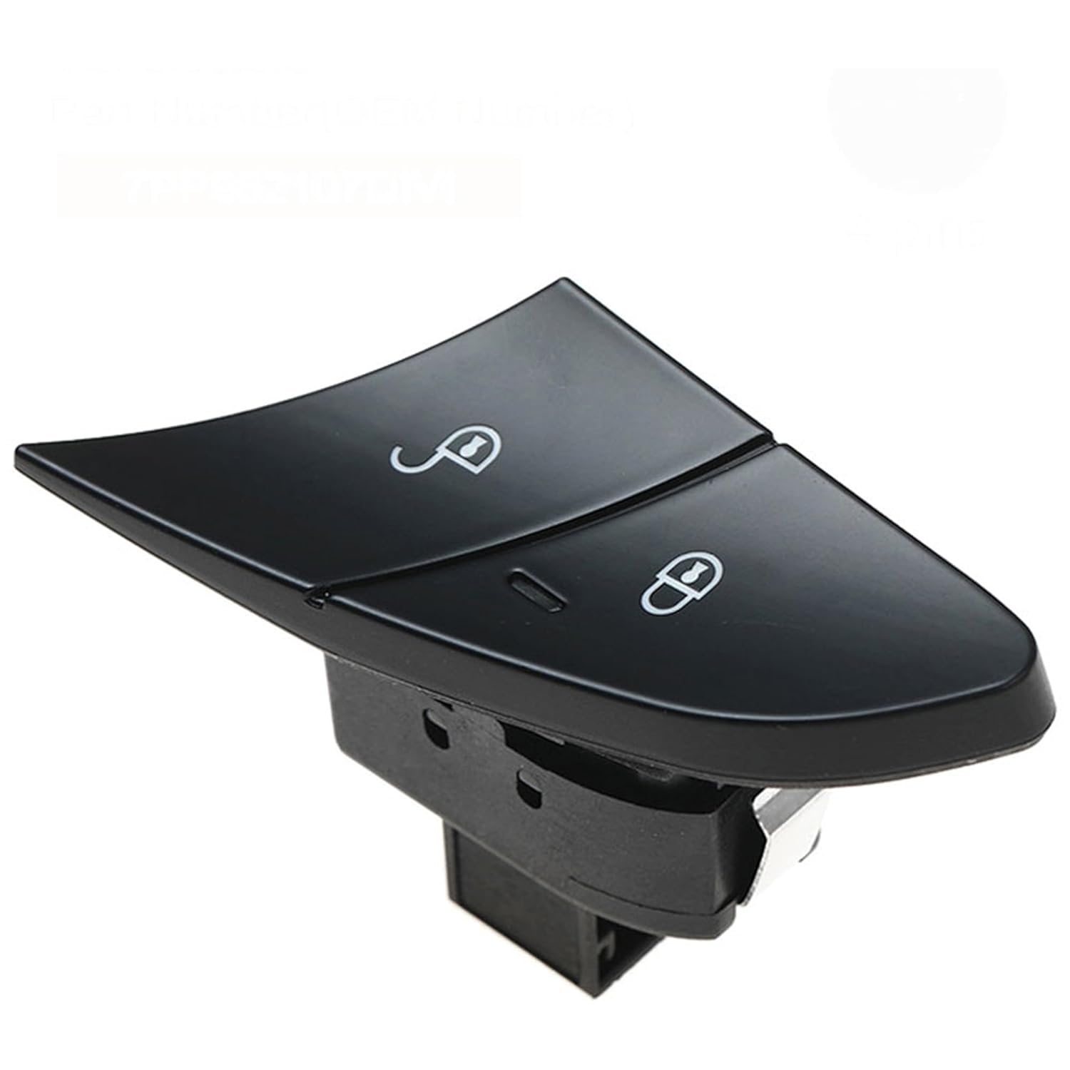 Right Passenger Side OE 7PP962107EIVI, Door Lock Switch, Compatible with Porsche 2011-2016 Cayenne, 2010-2016 Panamera, Front Right