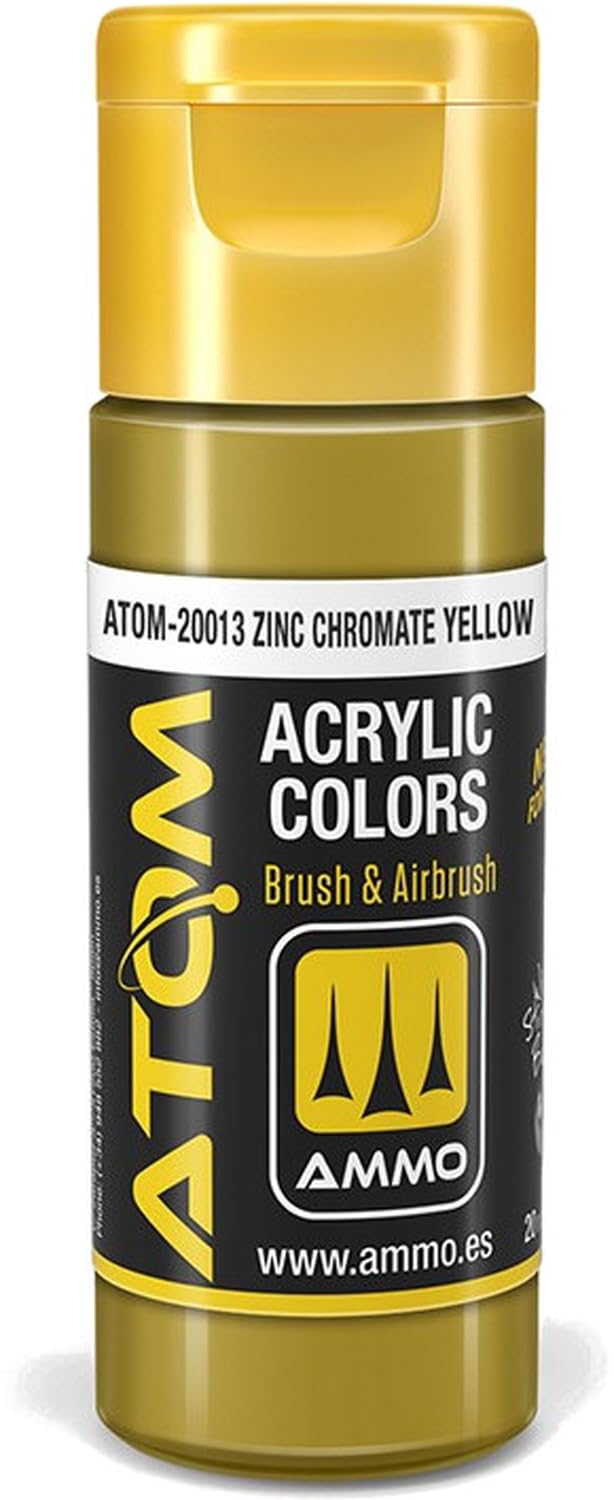 Amazon.com: AMMO of Mig Jimenez S.L Atom: Zinc Chromate Yellow