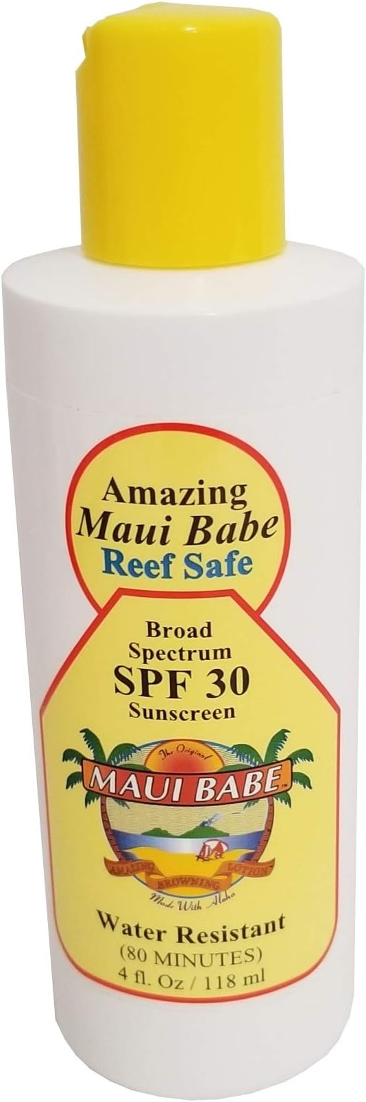 Maui Babe SPF 30 Sunscreen Lotion 4 ounce
