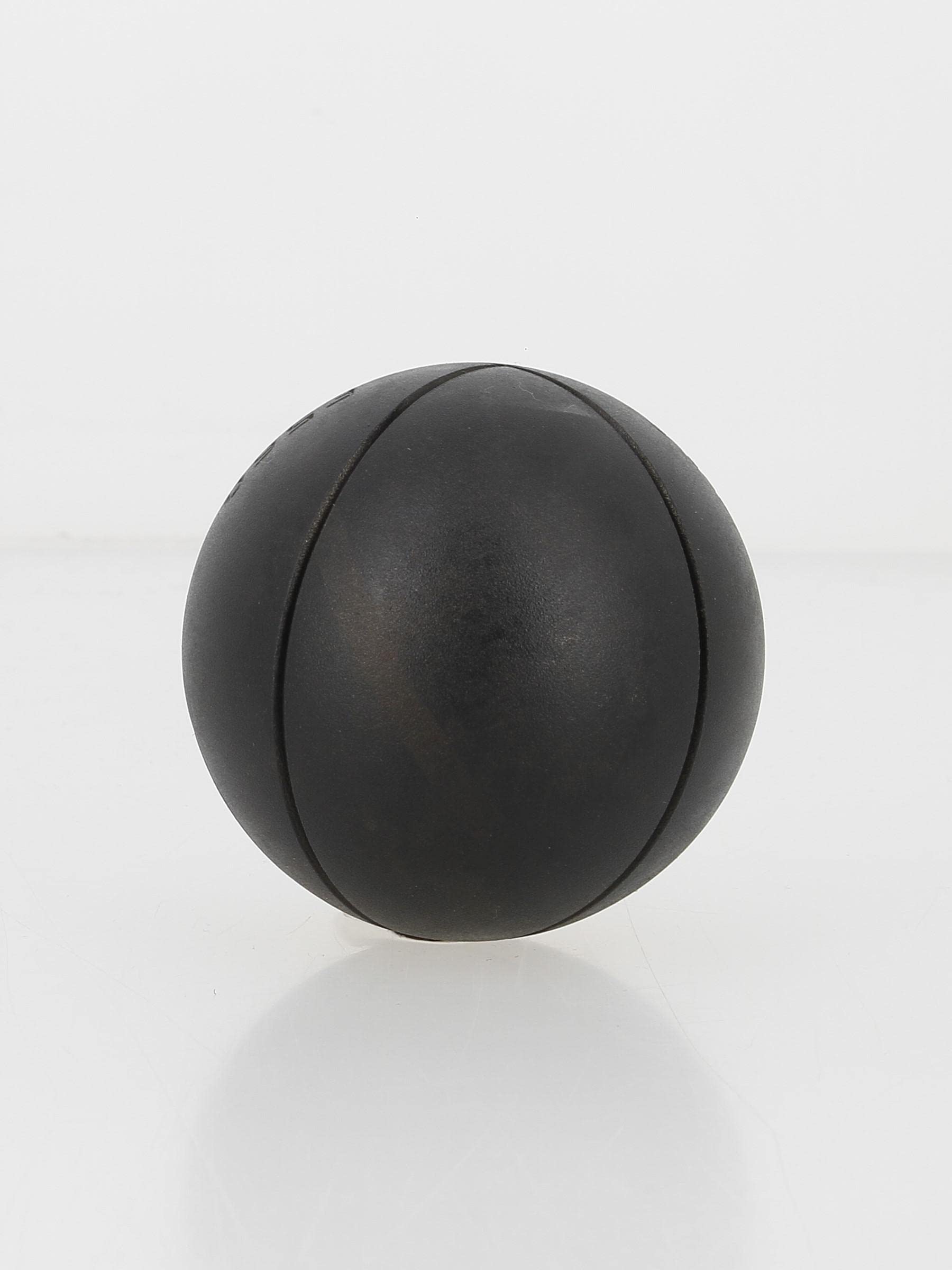 Obut Match Plus 72mm Strie 2, Boules De Pétanque Compétition, Noir, 690g, Jeu 3 Boules + But + Housse, Amorti+, équilibrage 2 étoiles