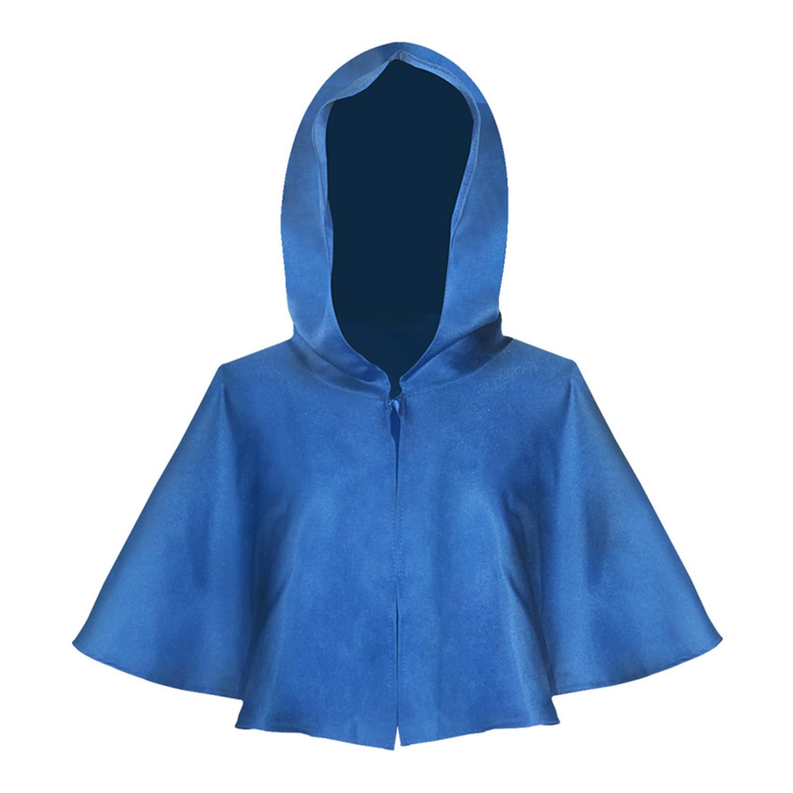 Unisex Medieval Renaissance Cowl Hat, Hood Gothic Cape Cowl Vintage Friar Costume Women Men Medieval Cloak Hooded Robe Cloak Wizard Witch Cape Adult Vampire Death Devil Cloak Halloween Cosplay Costume