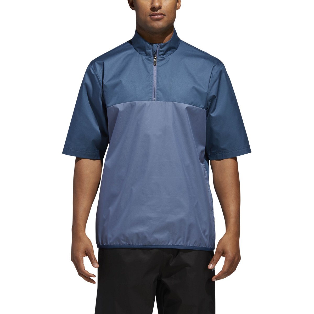 adidas Golf Men's Climastorm Provisional Rain Short Sleeve Pullover Jacket
