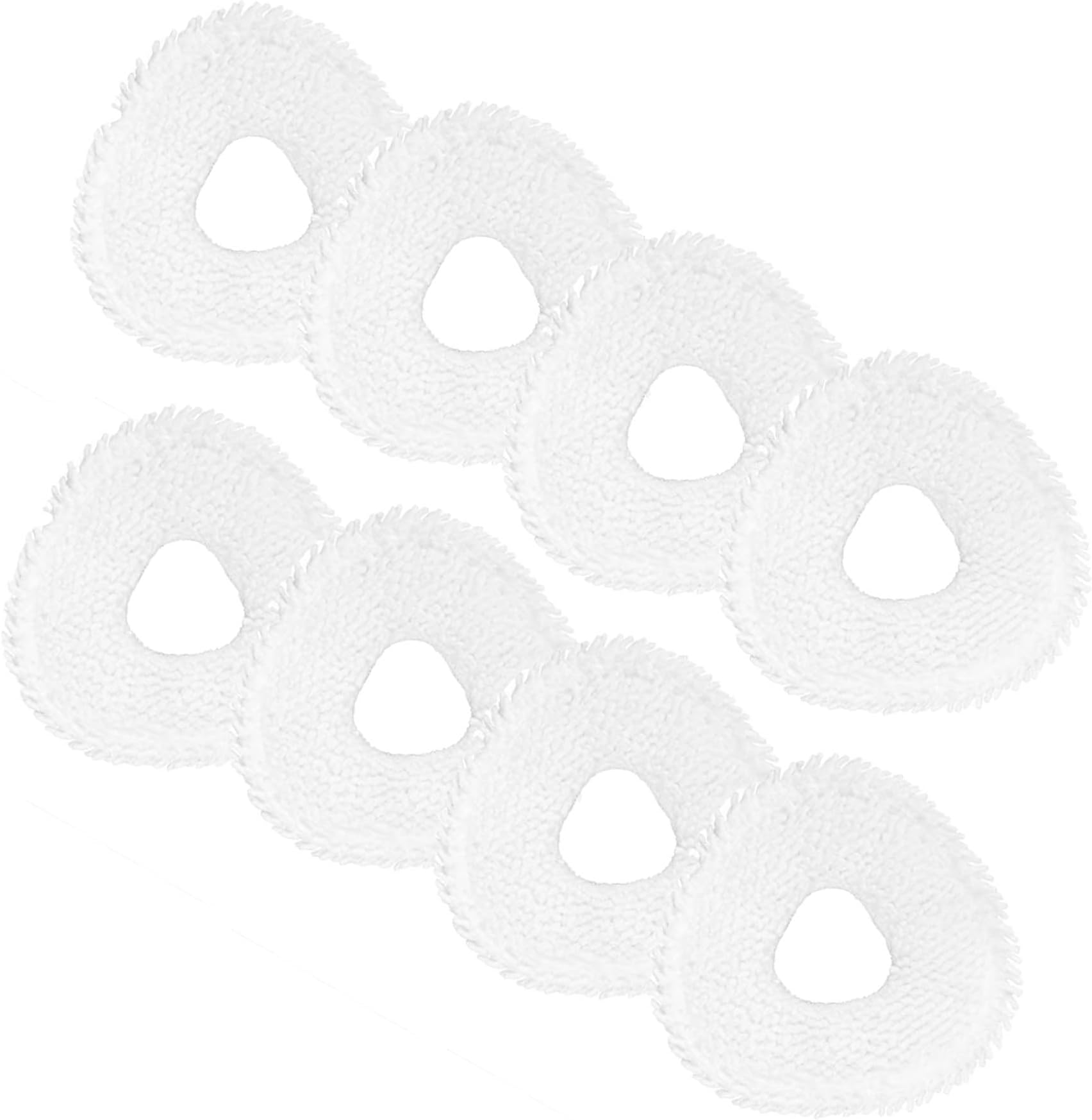 8 Pack Replacement Mop Pads Compatible for Narwal Freo X Ultra T10 J1 J2 Microfiber Resuable Mop Cloth Robot Vacuum Cleaner Accessories