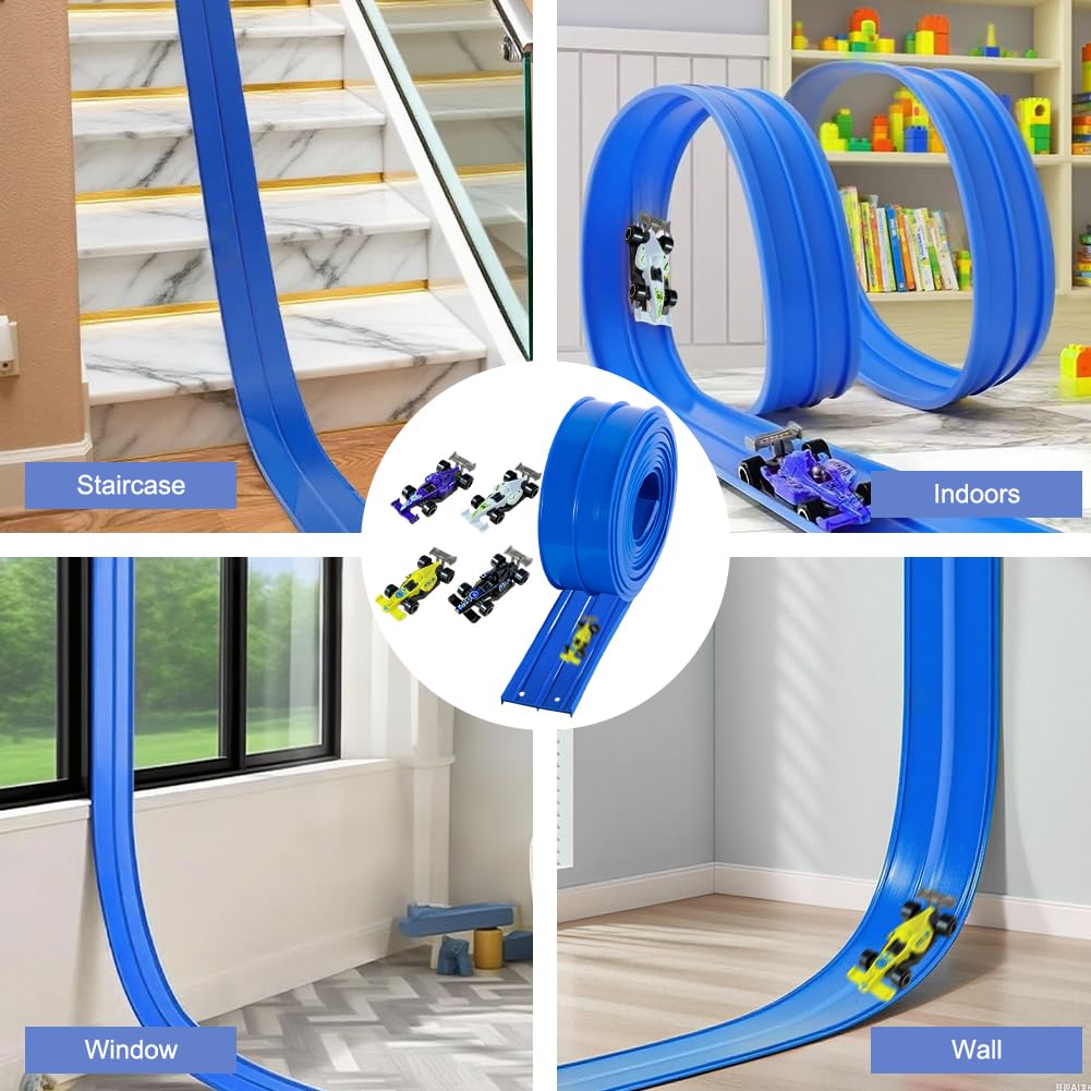 Dreamon Circuit Voiture Enfant 3 4 5 6 Ans - 5 Mètres Circuit