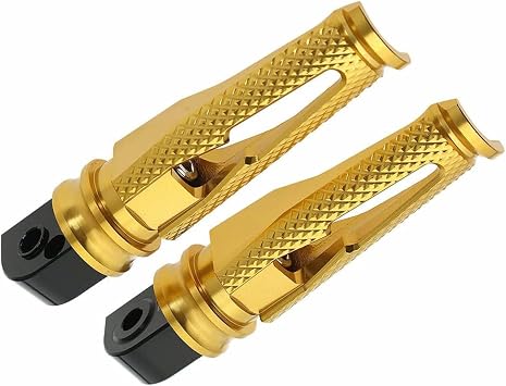 Motorcycle Footrest for Yamaha Xmax 125 2006-2017 2018 2019 2020 2021 2022 2023 2024 | 360 Degree Rotating Aluminum Alloy Replacement