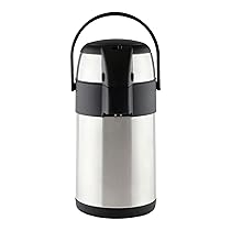 Pioneer 2.2L Thermos in Acciaio Inossidabile con Pompa a Pressione, flacone a Tenuta stagna per Bevande Calde e Fredde, distributore di Bevande con Pompa Facile da Usare per Eventi