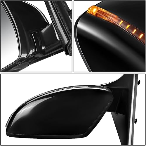 Miniatura 5 de DNA Motoring OEM-MR-NI1320234 - Espejo retrovisor plegable con calefacción, con ajuste de potencia, compatible con NV1500  NV2500  NV3500 2012-2018