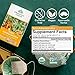 ORGANIC INDIA Calming Tulsi Ashwagandha Tea - Organic Tea Bags, Holy Basil Tea, Vegan, USDA Certified Organic, Non-GMO, Caffeine Free Tea - 18 Infusion Bags, 1 Pack