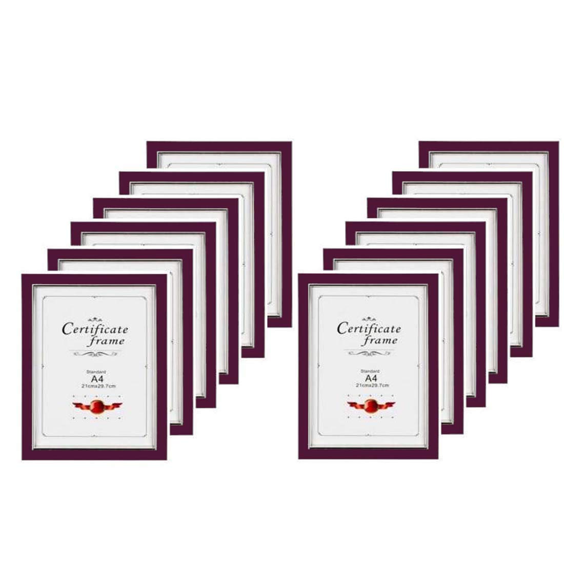 AG Crafts™ Photo & Document Frames 12 (Size - A4) (Brown)