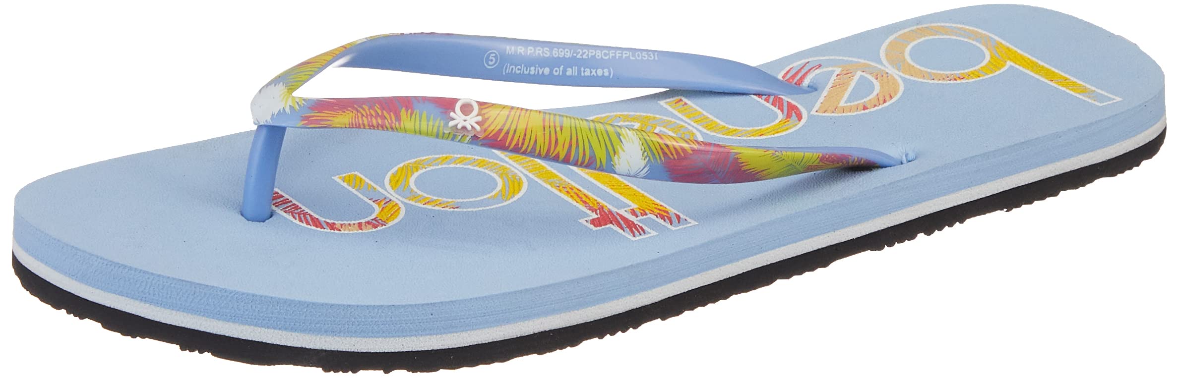 United Colors Of Benetton Womens 22p8cffpl053i Slipper