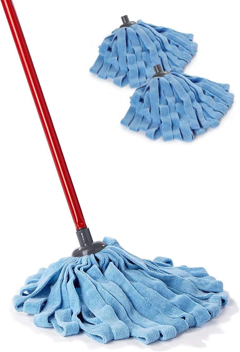 O-Cedar Mop, Microfiber Cloth 2 Extra Refills, Ecardy160