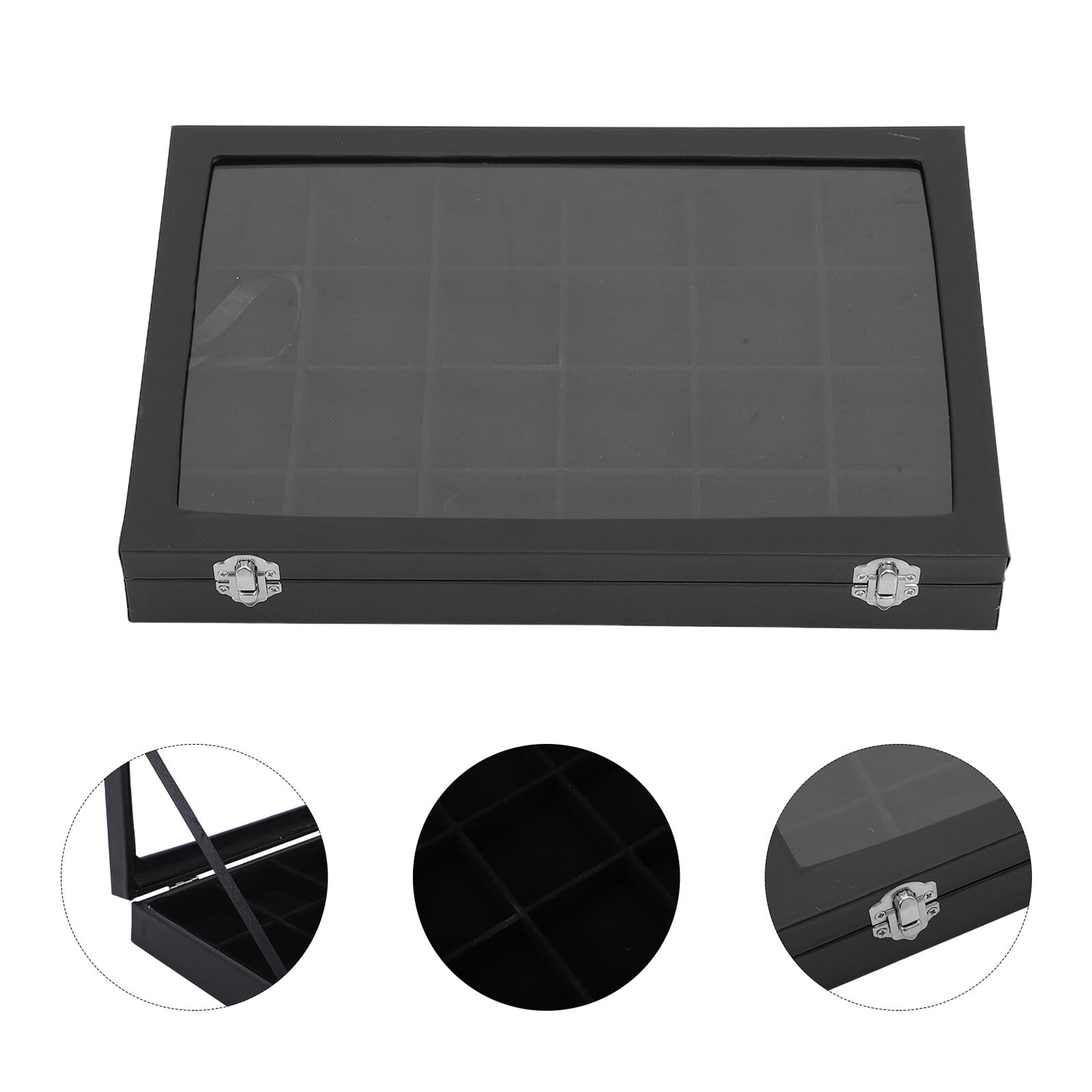 Alipis Caja para Guardar Bolsitas de Té con Compartimentos Organizador de Té y Edulcorantes para Estación de Café o Cocina Material