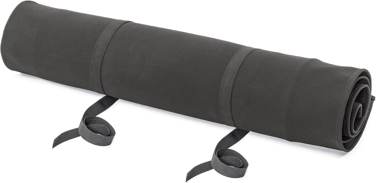 MasterTop Soft Top Window Protection Roll, Black MasterTwill - Fits Jeep 1976-2018 CJ, YJ, TJ, JK 2-Door and 4-Door - Storage to Prevent Scratches and Damage - Multi-Layer Interior Pockets