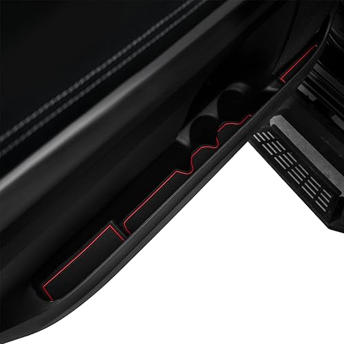 Miniatura 10 de JDMCAR Compatible con accesorios Toyota Tundra 2021 2020 2019 2018 2017 2016 2015 2014 Kit de accesorios de revestimiento premium, consola