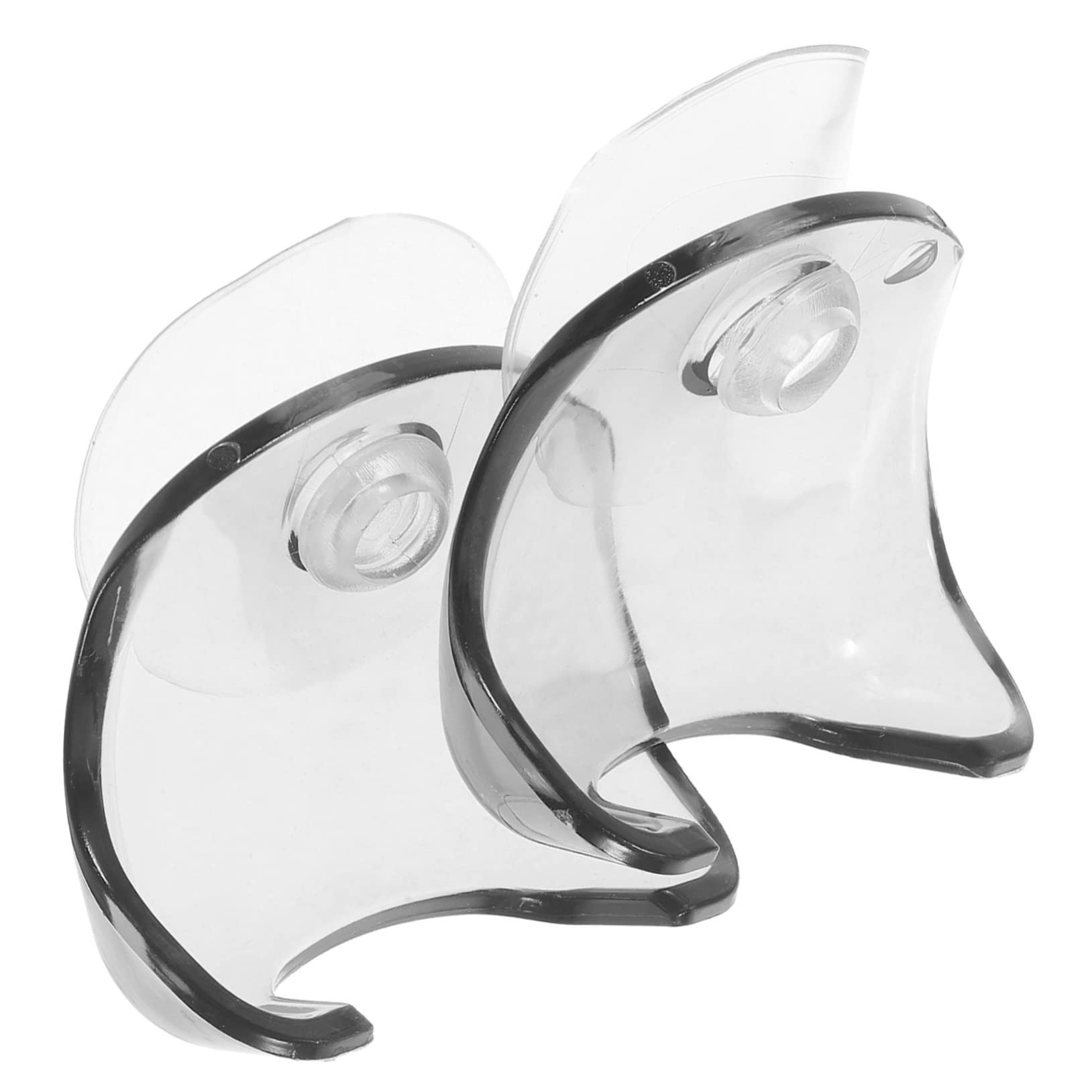 Gogogmee Bathroom Supplies 2pcs Shaver Hangers Wall Razor Hanger Suction Cup Razor Rack