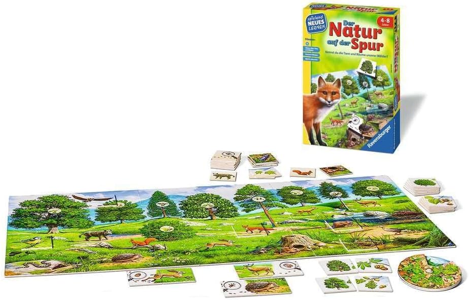 Ravensburger 25041 Natur auf der Spur Play and Learn, Yellow