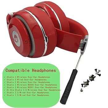 Beatsstudio3 wireless 正規品 ヘッドバンドにヒビ 修理】Beats Studio3 Wireless が折れた!? パーツ交換修理DA