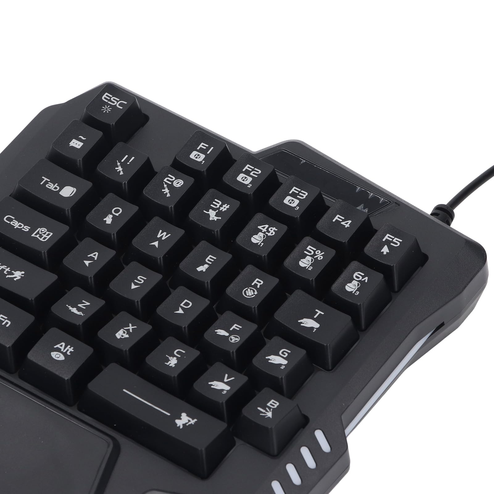 Topiky Convertisseur de Clavier et de Souris pour Manette de Jeu Mobile, Combo Connexion BT 5.2 Stable pour HyperOS