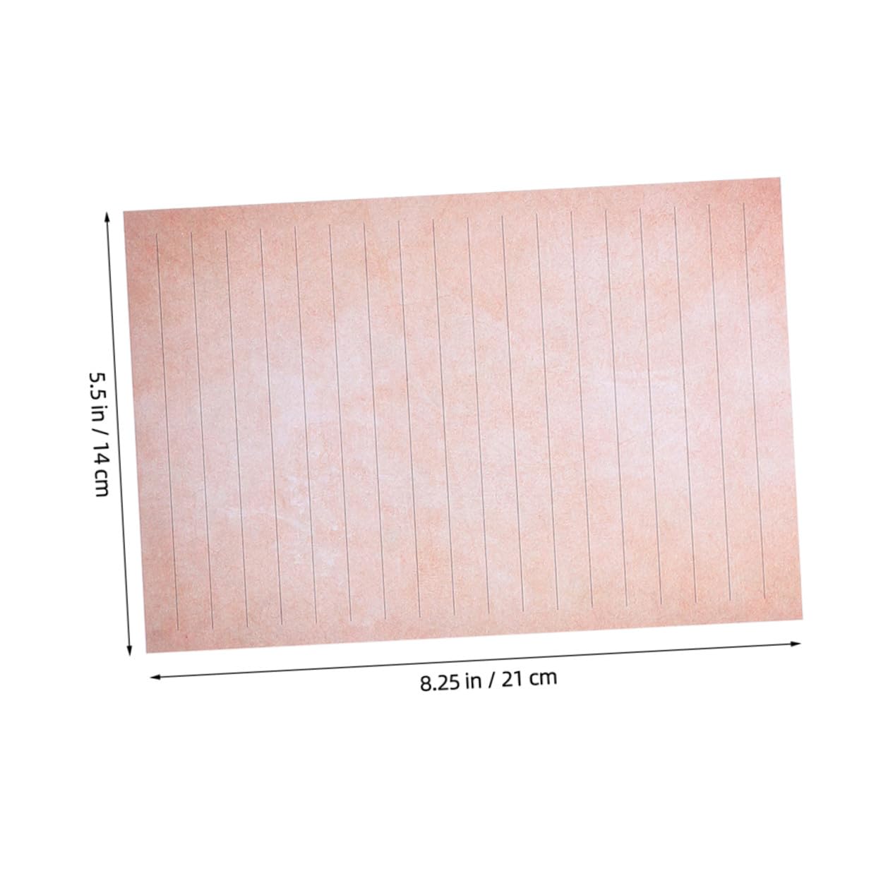 Vintage Briefpapier 100 Stück aus Papier mit Umschlägen