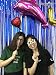 ShiDianYi 3FTX8FT-Foil Fringe Short-Royal Blue Window Foil Fringe Curtains/Photo Backdrops Christmas Decoration