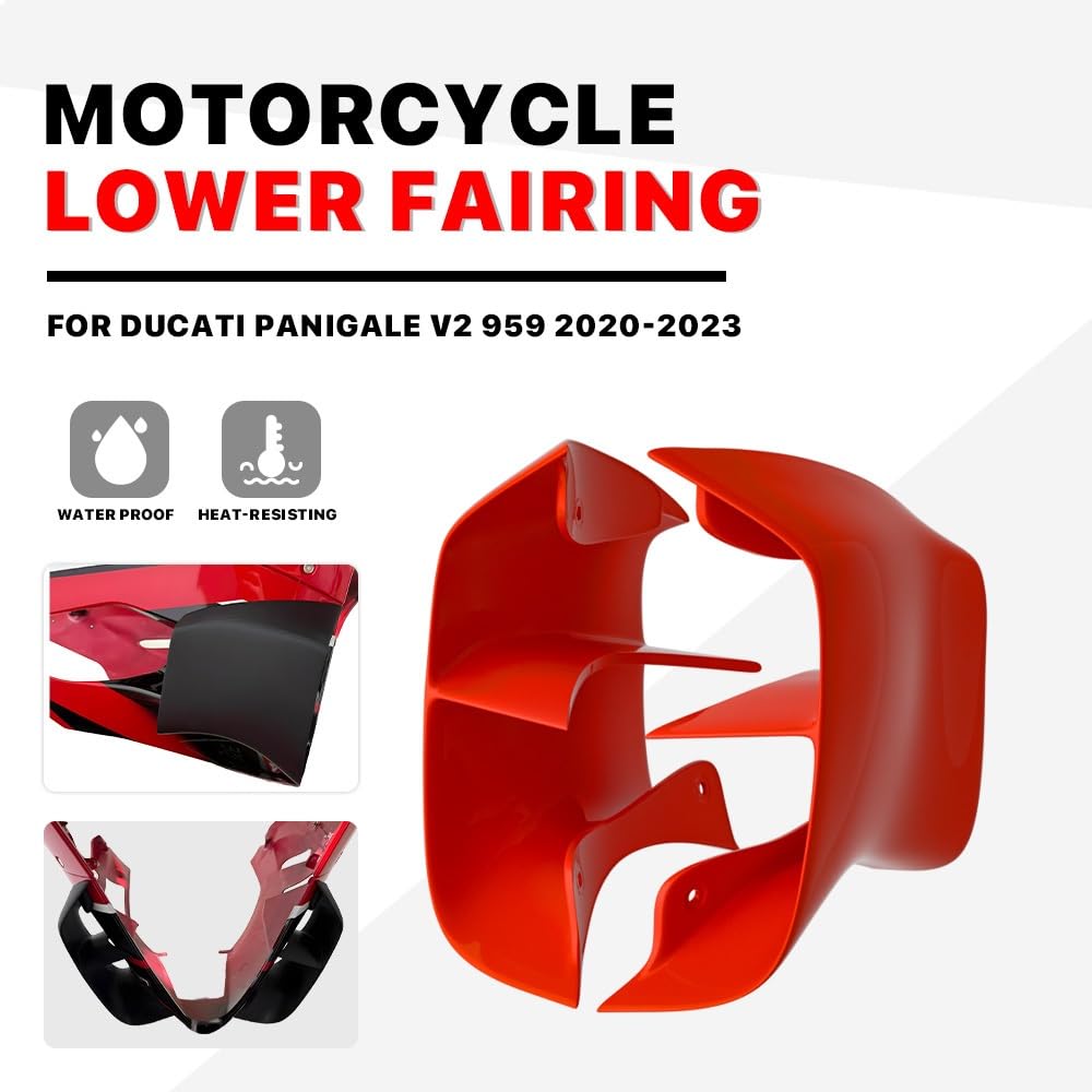 Pasuje do Ducati Panigale V2 V2S 959 2020-2023 panele boczne Fairing puszczania samolotów dolne skrzydło Spoiler Wingletów Motocyklowych