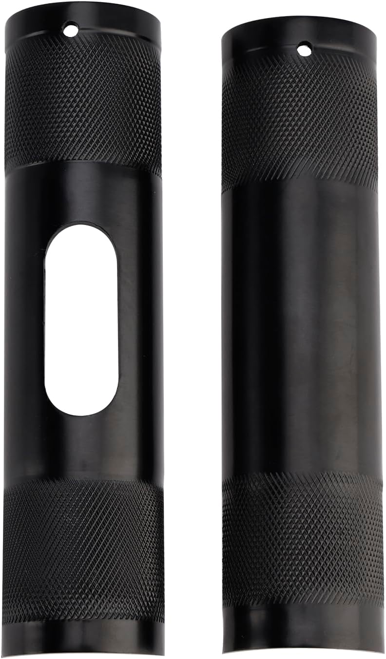Handlebar Riser Adapter 1" to 1.25" for Harley Road Glide, Road King – Steel Knurled Anti-Slip Shim for 1” Bars to Fit 1.25” Risers – Universal for Harley 1” Clamp Handlebars