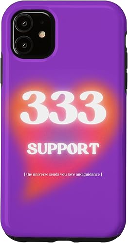 Funda para iPhone 11 Angel Number 333