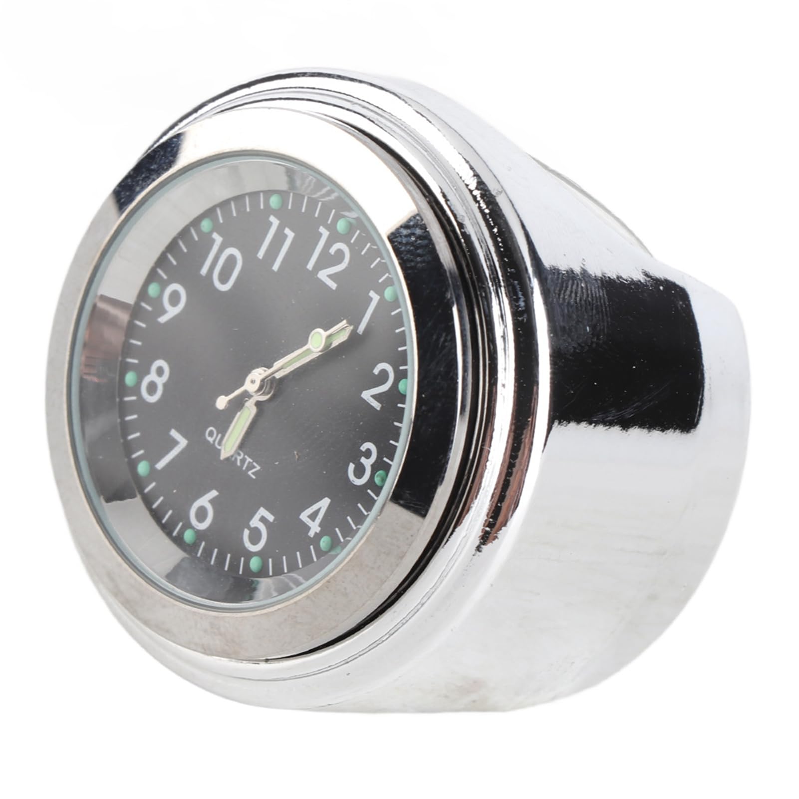 Denash Montre à Cadran de Moto, Jolie Montre de Moto Cool, Haute dureté, Antirouille pour Moto (Black)