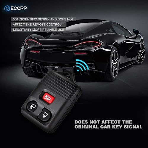 Miniatura 3 de ECCPP Compatible con llavero de automóvil a control remoto de entrada sin llave (solo funda de carcasa) Lincoln Ford Mercury Mazda Series CWTWB1U212
