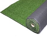 XONE Prato Artificiale Super Golf Verde 15 mm x h2x10 mt - Tot. 20m² | Erba Giardino Artif...