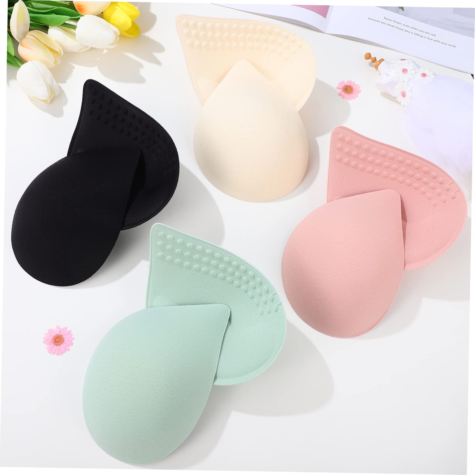 minkissy Insertos de Almohadillas para Sujetador Xxl, 12 Pares, Elásticos