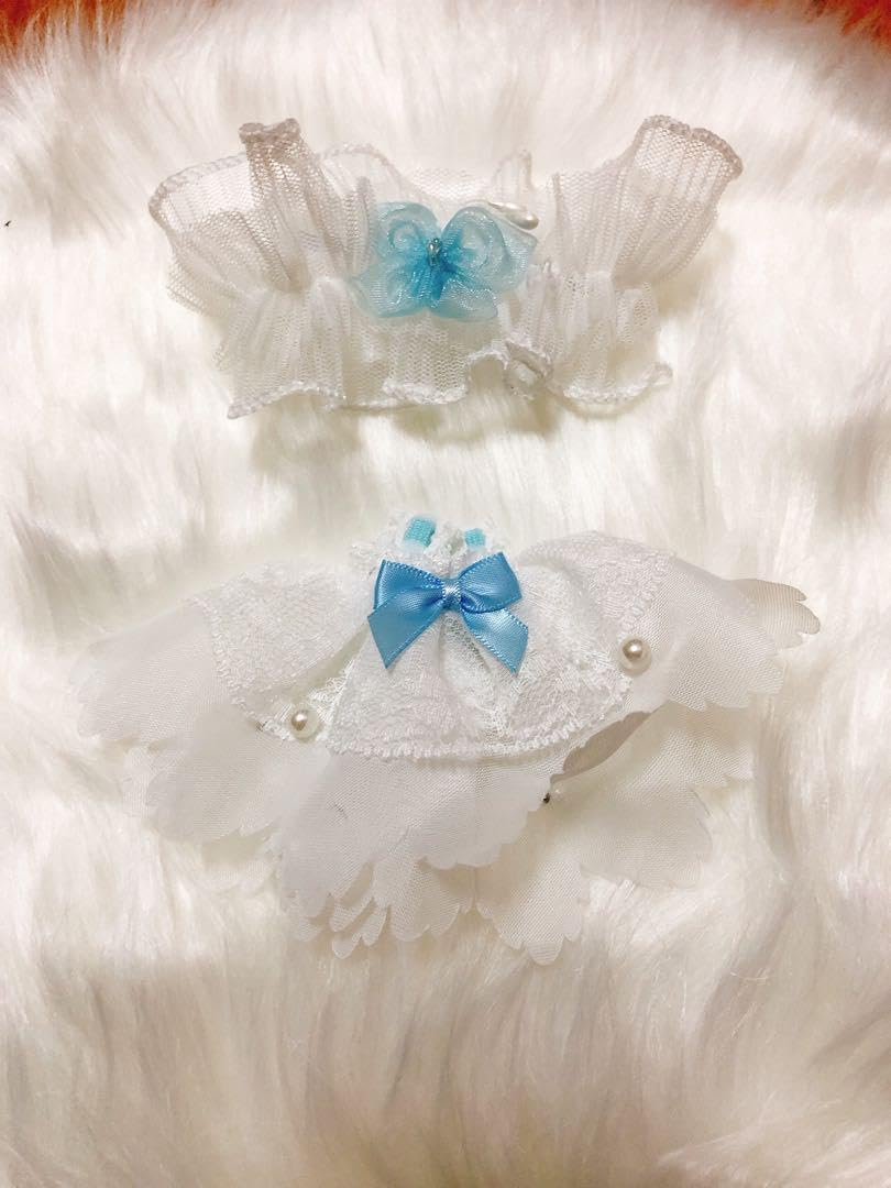 10cm ぬい服 桃色 韓国ブランド ドレス　ハンドメイド 10cmぬいぐるみ用 着せ替え服 ぬい服 ちびぬい サテン素材