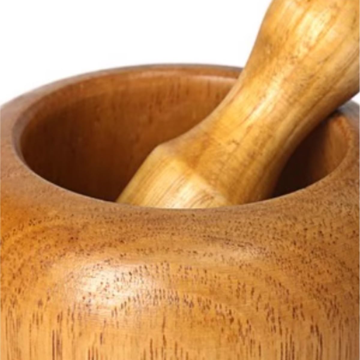Mörser Stößel Küche Holz Knoblauch Stampfer Haushalt Grinder Knoblauch Mörser Knoblauchpresse Knoblauch Stößel Set Knoblauchschleifwerkzeug