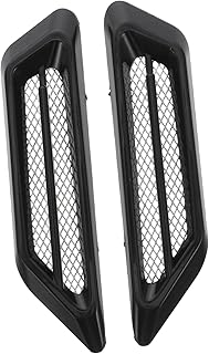 Totority 1 Par De Decoração De Saída De Ar De Simulação De Carro Para Saída De Ar Do Carro Capa De Asa Capô De Carro Tampa De Ventilação Tampa De Guarnição De Ventilação De Ar Tampa De